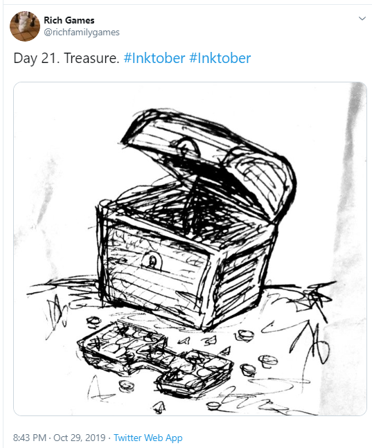 Inktober Day 21 Treasure