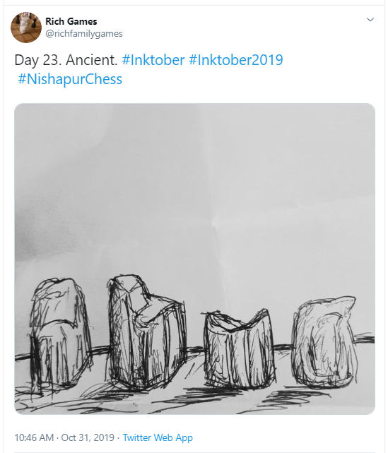 Inktober Day 23 Ancient