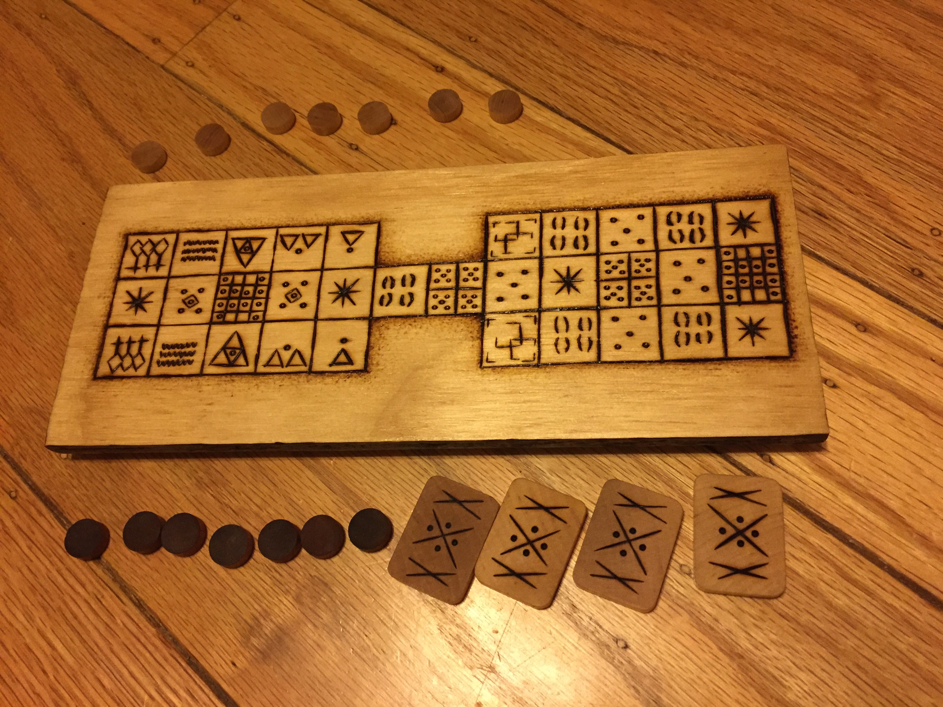 Making a Senet-Ur Board 4